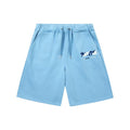 Trapstar Graffiti Logo Sweat Shorts - Sky Blue